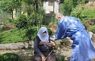 Rize’de pandemiye karşı aşı seferberliği sürüyor
