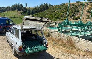 Rögar kapağı ve ızgara çalan hırsızlar yakalandı