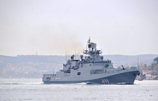 Rus Donanmasına ait RFS 499 borda numaralı "Admiral...