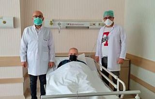 Safra kesesi değil adeta taş ocağı