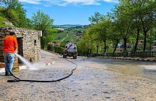 Safranbolu’da bayram temizliği başladı