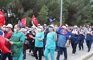 Sağlık-İş üyeleri taleplerinin karşılanması...