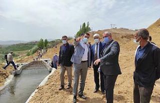 Şahnahanlıların sulama kanalı problemi çözüldü