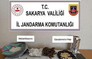 Sakarya’da jandarmadan uyuşturucu operasyonu