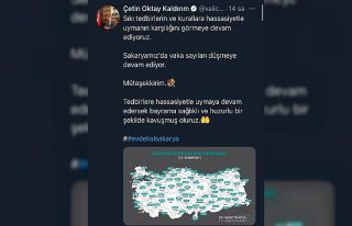 Sakarya’da vaka sayıları düşmeye devam ediyor