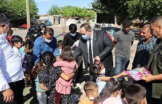 Salıncaktan düşen çocuğa evinde ziyaret