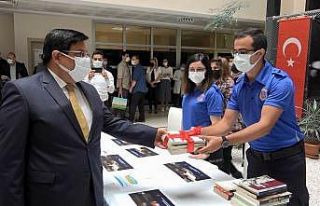 Samsun’da cezaevi kütüphanesi için ilk kitaplar...