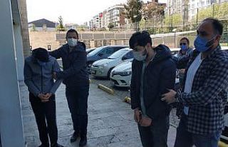 Samsunda kardeşler uyuşturucu ticaretinden gözaltına...