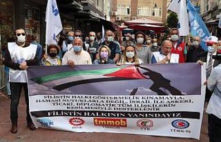 Samsun’dan Filistin’e destek