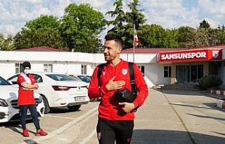 Samsunspor Altınordu maçı için İzmir’e gitti
