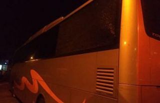 Samsunspor otobüsüne Adana’da taşlı saldırı