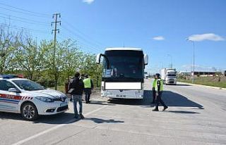 Sandıklı’da jandarma ve polisten drone destekli...