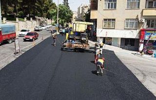 Şanlıurfa’da asfalt atağı sürüyor