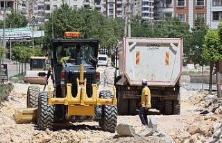 Şanlıurfa’da çöken yollarda yeniden düzenleme