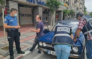 Şehir turu atan çiftçiye ceza yağdı
