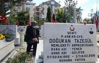 Şehit anneleri Anneler Günü’nü evlatlarının...