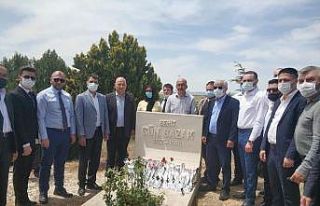 Şehit Gün Sazak kabri başında anıldı