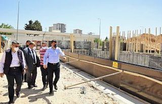 Şehitkamil Kurbanlık ve Adaklık Kesim Merkezi’nde...
