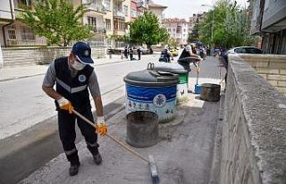 Selçuklu Belediyesi temizlik ekipleri 7/24 mesaide