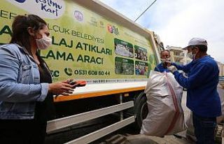 Selçuk’ta 2 bin 500 ton atık geri dönüştürülecek