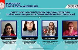 Siberay 23 Nisan Yarışmasında Türkiyenin gururu...