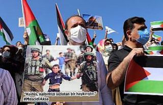 Siirt’te İsrail zulmü protesto edildi