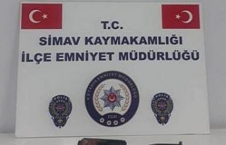 Simav’da kurusıkı tabanca operasyonu