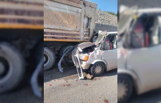 Simav’da trafik kazası: 1 ölü, 1 yaralı