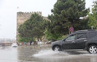 Sinop’u yağmur etkisi altına aldı
