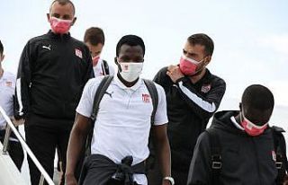 Sivasspor kafilesi Gaziantep’e ulaştı