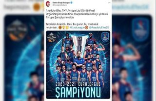 Sivasspor’dan Anadolu Efes’e tebrik mesajı: "Bu...
