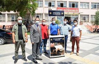 Söke Ceza Evi Kütüphanesi için kitap bağışına...