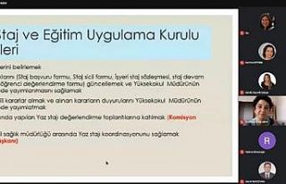 Söke Sağlık Hizmetleri MYO’da hizmet içi eğitim...