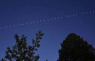 Starlink uyduları Şırnak semalarını aydınlattı