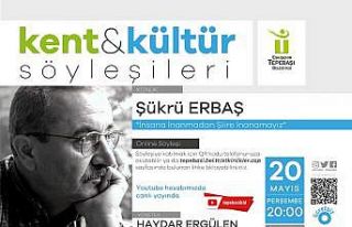 Şükrü Erbaş şiir severler ile buluşacak