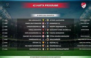 Süper Lig 42. hafta programında değişiklik
