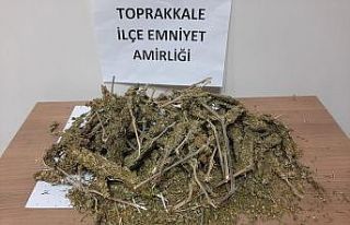 Şüphe üzerine durdurulan taksiden uyuşturucu çıktı