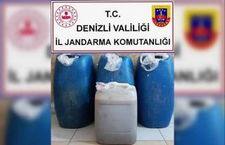 Şüpheli araçtan 200 litre kaçak şarap çıktı