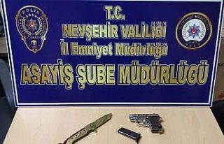 Şüpheli şahıstan ruhsatsız tabanca ele geçirildi