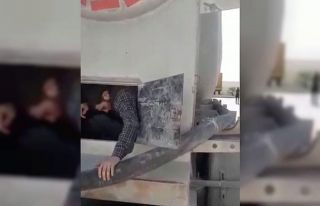 Suriye’ye giden çimento yüklü kamyonda 6 mülteci...