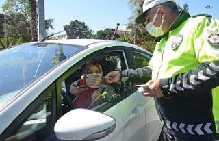 Sürücülere hediyeli uyarı