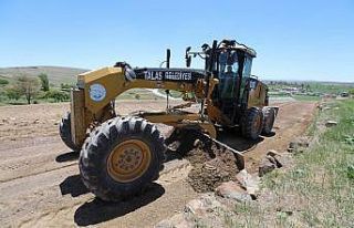 Talas’ın kırsalında hummalı çalışmalar