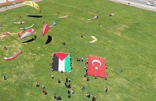 Talas’tan Filistin’e destek