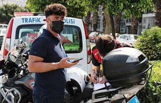 Tam kapanmada “Köpeğimi yıkatmaya gittim” dedi,...