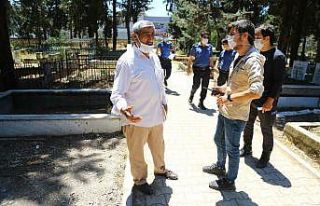 Tam kapanmada mezarlıkta “korsan hoca” avı