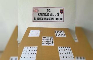 Tarihi eser niteliğinde 90 sikke ve 25 obje ele geçirildi
