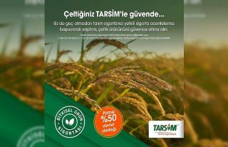 TARSİM: "Çeltik ürününüz güvende"