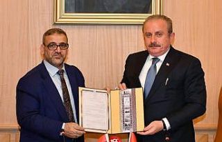 TBMM Başkanı Şentop, Libya Devlet Yüksek Konseyi...