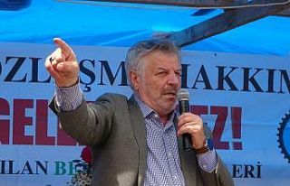 Tek Gıda İş Sendikası Genel Başkanı Mustafa...