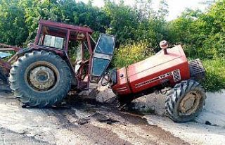 Tekirdağ’da korkunç kaza: Otomobille çarpışan...